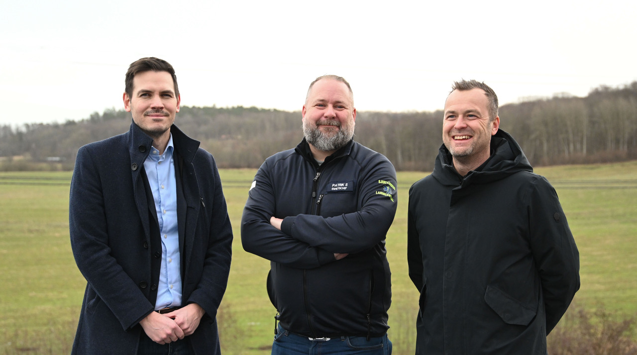Mats Sällström, Patrik Andersson Segerfelt and Magnus Kristiansson